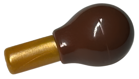  Марака Lego 90301pb03 Utensil Musical Instrument, Maraca with Reddish Brown Bulb Pattern (HP Potion Flask)